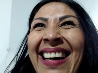 Venezuelan mommy IÂ´d Like To drill Keirlax Rouxxx (41) deep-throating faux-cock touch fuckbox With chubby In bum