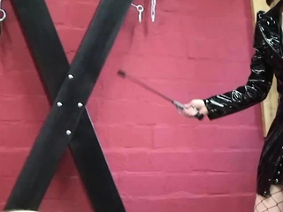 GERMAN bondage & discipline - dominatrix domina penalize gross men excruciating