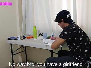 Wild hetero dude asks his homosexual roomie to nail because his gf turns down (PART 1)