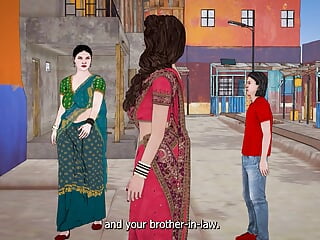 Indian Desi Savita Bhabhi's fuckbox thirst was sated by the neighbor