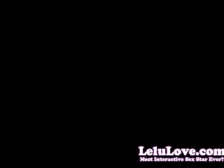 'I explain how much jism tax you will pay me for EVERY getting off sesh with or sans jismming Jerk Off Instructions - Lelu Love'