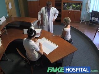 FakeHospital gal bj's man meat to save on medical bills