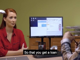 'LOAN4K. Bootylicious woman got off while begging for a loan for her business'