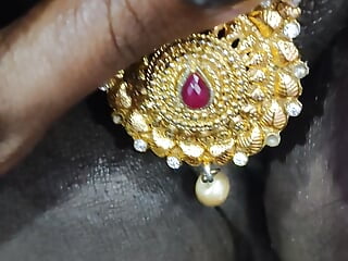 Desi bhabhi made her bf spear sumptuous with jewellery