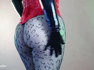 Arse in stockings, spandex protection microskirt, free-for-all flick, High Quality