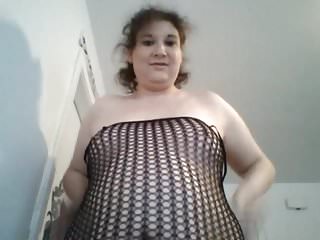 Chunky BBW Transexual tries essentially the brush revolutionary undergarments