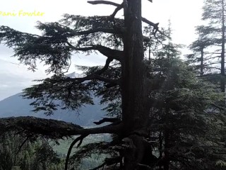 'Walk with Angel Fowler to Waterfall on Mountains'