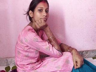 Freshly Married Bhabhi blessed By eating slit And romping ! Hindi Audio ten minute